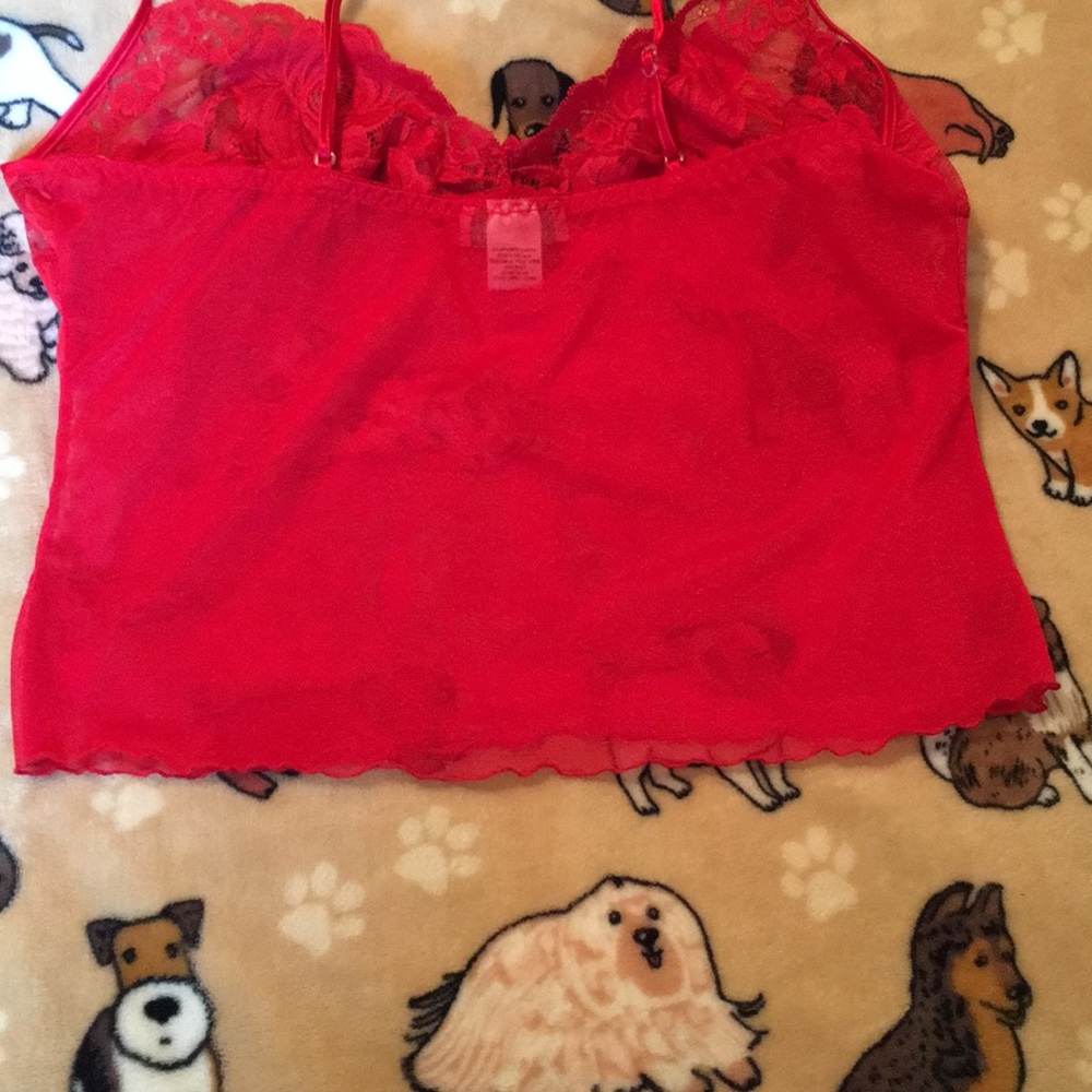 Dazzling red camisole by Cinema Etoile - Picture 8 of 8